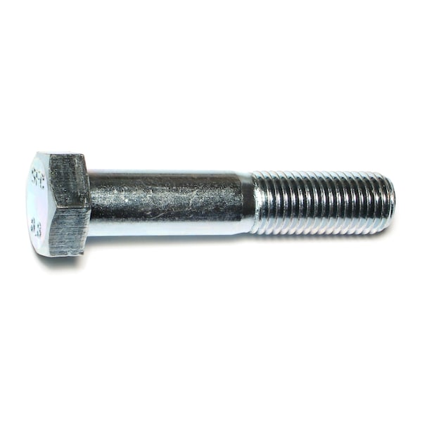 Midwest Fastener Class 8.8, M20-2.50 Hex Head Cap Screw, Zinc Plated Steel, 100 mm L, 2 PK 73508 - main